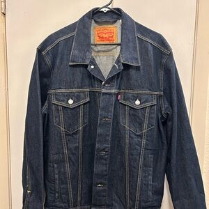 Levi’s Men’s button up Jean jacket .